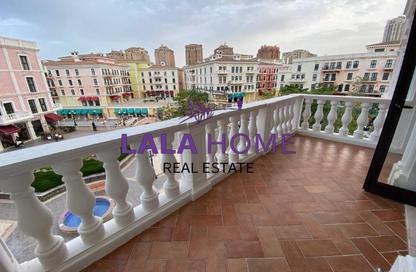 Apartment - 1 Bedroom - 2 Bathrooms for rent in Qanat Quartier - The Pearl Island - Doha