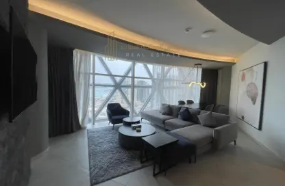 Apartment - 1 Bedroom - 2 Bathrooms for rent in Lusail Marina Heights - Marina District - Lusail