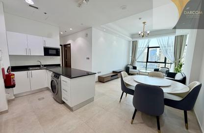Apartment - 2 Bedrooms - 2 Bathrooms for rent in Marina Tower 21 - Marina District - Lusail Apartment - 2 Bedrooms - 2 Bathrooms for rent in Marina Tower 21 - Marina District - Lusail