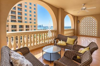 Apartment - 1 - 2 for rent in East Porto Drive - Porto Arabia - The Pearl Island - Doha