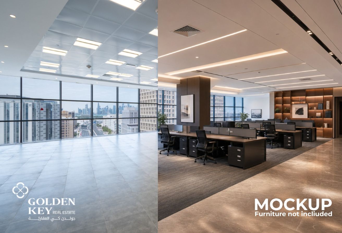High-End Fitted Office | Brand New | Metro Nearby