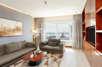 Apartment - 2 Bedrooms - 3 Bathrooms for rent in West Bay Tower - West Bay - West Bay - Doha