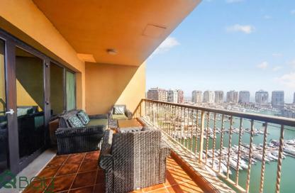Apartment - 2 - 3 for rent in East Porto Drive - Porto Arabia - The Pearl Island - Doha