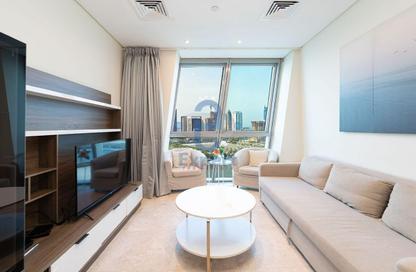 Apartment - 2 Bedrooms - 3 Bathrooms for rent in Zig Zag Tower B - Zig Zag Towers - West Bay - Doha