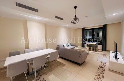 Apartment - 1 Bedroom - 2 Bathrooms for rent in East Porto Drive - Porto Arabia - The Pearl Island - Doha