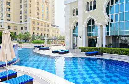 شقة - غرفة نوم - 1 حمام للايجار في فيفا بحرية - جزيرة اللؤلؤة - الدوحة