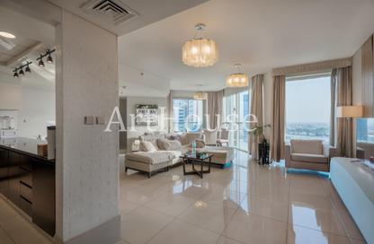 Apartment - 2 Bedrooms - 3 Bathrooms for rent in Lusail Residence - Marina District - Lusail