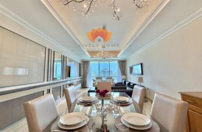 Apartment - 3 Bedrooms - 4 Bathrooms for rent in Viva East - Viva Bahriyah - The Pearl Island - Doha Apartment - 3 Bedrooms - 4 Bathrooms for rent in Viva East - Viva Bahriyah - The Pearl Island - Doha