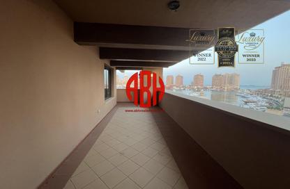 Apartment - 3 Bedrooms - 4 Bathrooms for rent in East Porto Drive - Porto Arabia - The Pearl Island - Doha