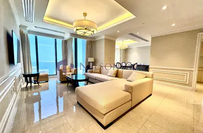 Apartment - 2 Bedrooms - 2 Bathrooms for rent in Al Shatt Street - West Bay - Doha