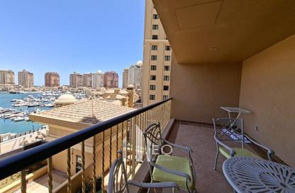 Apartment - 2 Bedrooms - 3 Bathrooms for rent in West Porto Drive - Porto Arabia - The Pearl Island - Doha