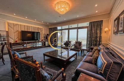 Apartment - 3 Bedrooms - 5 Bathrooms for rent in Seef Lusail Tower 1 - Seef Lusail - Lusail City - Lusail