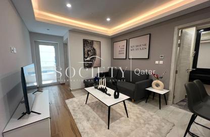Apartment - 1 Bedroom - 2 Bathrooms for rent in Rivan Building - Al Erkyah City - Lusail