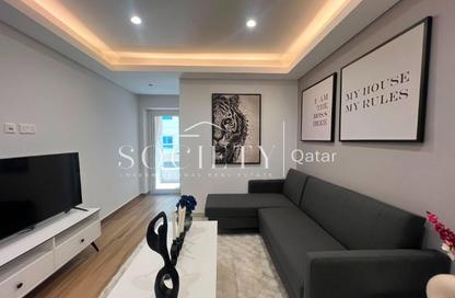 Apartment - 1 Bedroom - 2 Bathrooms for rent in Rivan Building - Al Erkyah City - Lusail