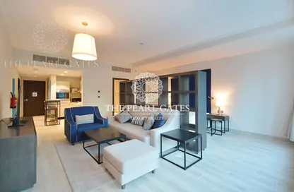 شقة - 1 حمام للايجار في برج وست باي - الخليج الجنوبي - الخليج الغربي - الدوحة