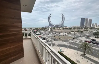Apartment - 2 Bedrooms - 3 Bathrooms for rent in Lusail Marina Heights - Marina District - Lusail