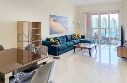 Apartment - 1 Bedroom - 2 Bathrooms for rent in Viva East - Viva Bahriyah - The Pearl Island - Doha