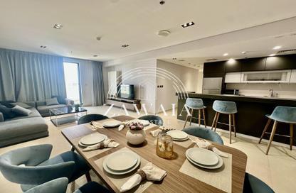 Apartment - 3 Bedrooms - 4 Bathrooms for rent in Lusail Marina Heights - Marina District - Lusail