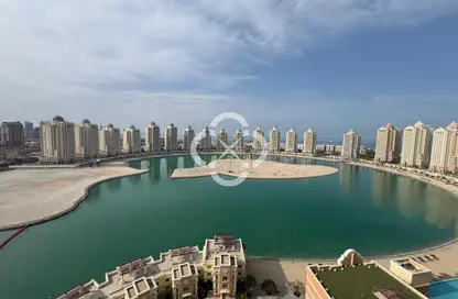 Apartment - 3 Bedrooms - 3 Bathrooms for rent in Viva West - Viva Bahriyah - The Pearl Island - Doha