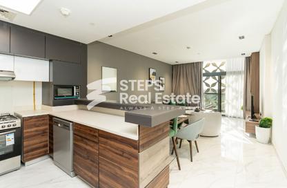 Apartment - 2 Bedrooms - 3 Bathrooms for rent in Boulevard View - Yasmeen City - Lusail