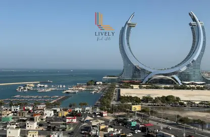 Apartment - 2 Bedrooms - 4 Bathrooms for rent in Lusail Residence - Marina District - Lusail