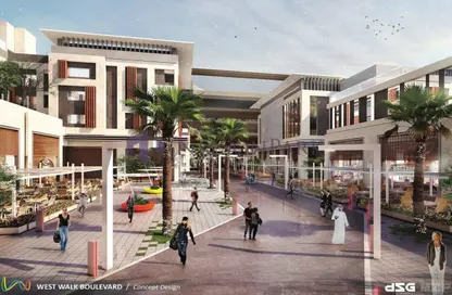 Duplex - 2 Bedrooms - 4 Bathrooms for rent in West Walk - Al Waab - Doha