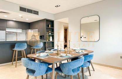 Apartment - 2 Bedrooms - 3 Bathrooms for rent in Lusail Marina Heights - Marina District - Lusail