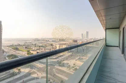 شقة - 2 غرف نوم - 3 حمامات للايجار في برج مارينا 23 - منطقة المارينا - الوسيل