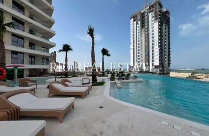 Apartment - 1 Bedroom - 2 Bathrooms for rent in Burj DAMAC Waterfront - Waterfront Residential - The Waterfront - Lusail