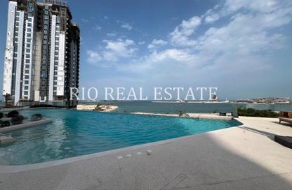 Apartment - 1 Bedroom - 2 Bathrooms for rent in Burj DAMAC Waterfront - Waterfront Residential - The Waterfront - Lusail