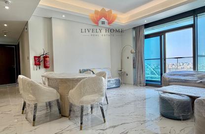 Apartment - 2 - 3 for rent in Lusail Marina Heights - Marina District - Lusail