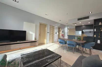 شقة - غرفة نوم - 2 حمامات للايجار في 195 مساكن مارينا - منطقة المارينا - الوسيل