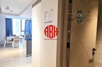 Apartment - 1 Bedroom - 2 Bathrooms for rent in Lusail Marina Heights - Marina District - Lusail Apartment - 1 Bedroom - 2 Bathrooms for rent in Lusail Marina Heights - Marina District - Lusail