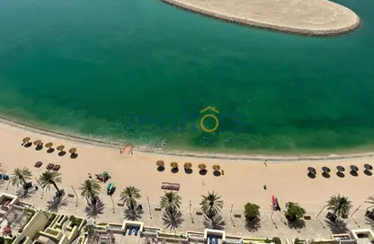 Duplex - 4 Bedrooms - 5 Bathrooms for rent in Viva East - Viva Bahriyah - The Pearl Island - Doha