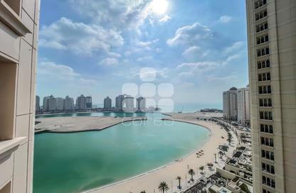 Apartment - 1 Bedroom - 2 Bathrooms for rent in Viva West - Viva Bahriyah - The Pearl Island - Doha Apartment - 1 Bedroom - 2 Bathrooms for rent in Viva West - Viva Bahriyah - The Pearl Island - Doha