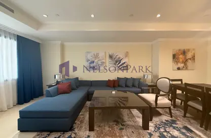 Apartment - 3 Bedrooms - 5 Bathrooms for rent in West Porto Drive - Porto Arabia - The Pearl Island - Doha