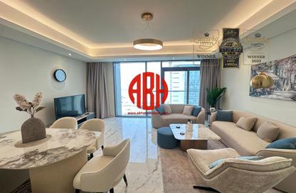 Apartment - 2 Bedrooms - 2 Bathrooms for rent in Lusail Marina Heights - Marina District - Lusail