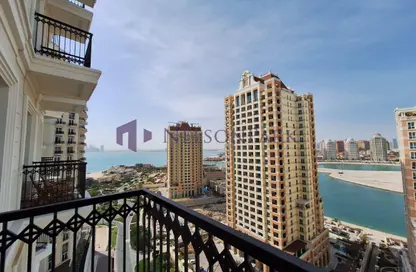 Apartment - 2 Bedrooms - 4 Bathrooms for rent in Floresta Gardens - Floresta Gardens - The Pearl Island - Doha