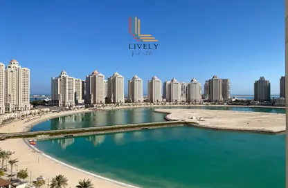 Apartment - 1 Bedroom - 2 Bathrooms for rent in Viva Central - Viva Bahriyah - The Pearl Island - Doha