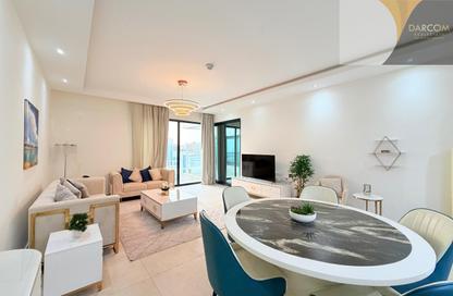 Apartment - 1 Bedroom - 1 Bathroom for rent in Lusail Marina Heights - Marina District - Lusail