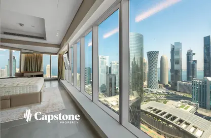 Apartment - 2 Bedrooms - 3 Bathrooms for rent in West Bay Tower - West Bay - West Bay - Doha