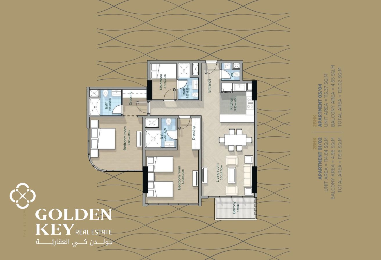 5% DP | 7 Years Payment Plan | 2BR+Maid | Lusail