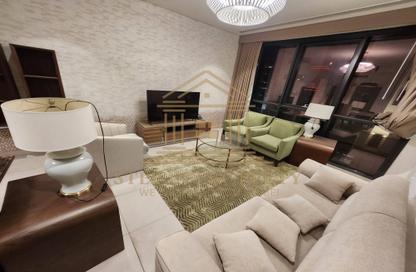 Apartment - 2 Bedrooms - 3 Bathrooms for rent in Ramada Commercial Building - Al Rawabi Street - Al Muntazah - Doha