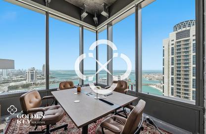 Office Space - Studio for rent in Abraj Bay - Abraj Quartiers - The Pearl Island - Doha