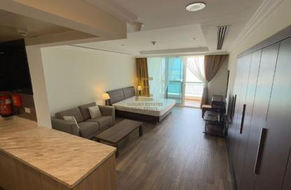 Apartment - Studio - 1 Bathroom for rent in Viva West - Viva Bahriyah - The Pearl Island - Doha