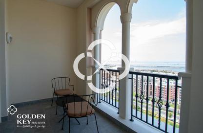 Apartment - 1 Bedroom - 2 Bathrooms for rent in Viva East - Viva Bahriyah - The Pearl Island - Doha