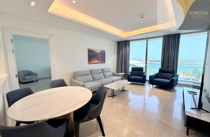 Apartment - 2 Bedrooms - 3 Bathrooms for rent in Marina Residences 195 - Marina District - Lusail Apartment - 2 Bedrooms - 3 Bathrooms for rent in Marina Residences 195 - Marina District - Lusail