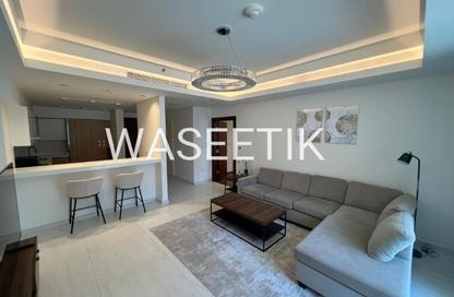 Apartment - 1 Bedroom - 2 Bathrooms for rent in Crystal Residence - Gewan Island - The Pearl Island - Doha