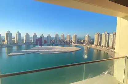Apartment - 1 Bedroom - 2 Bathrooms for rent in Viva West - Viva Bahriyah - The Pearl Island - Doha Apartment - 1 Bedroom - 2 Bathrooms for rent in Viva West - Viva Bahriyah - The Pearl Island - Doha