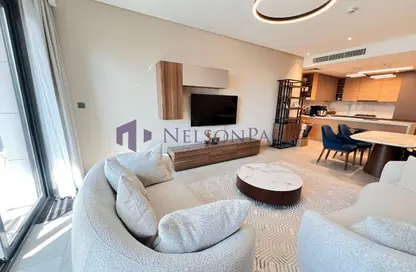 Apartment - 2 Bedrooms - 3 Bathrooms for rent in Lusail Marina Heights - Marina District - Lusail